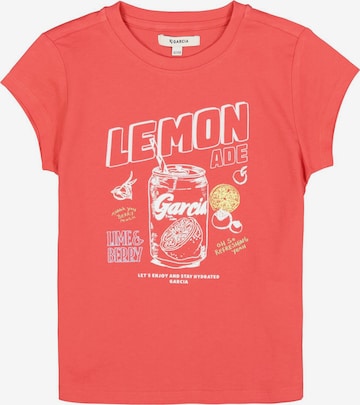 Tricou de la GARCIA pe roșu: față