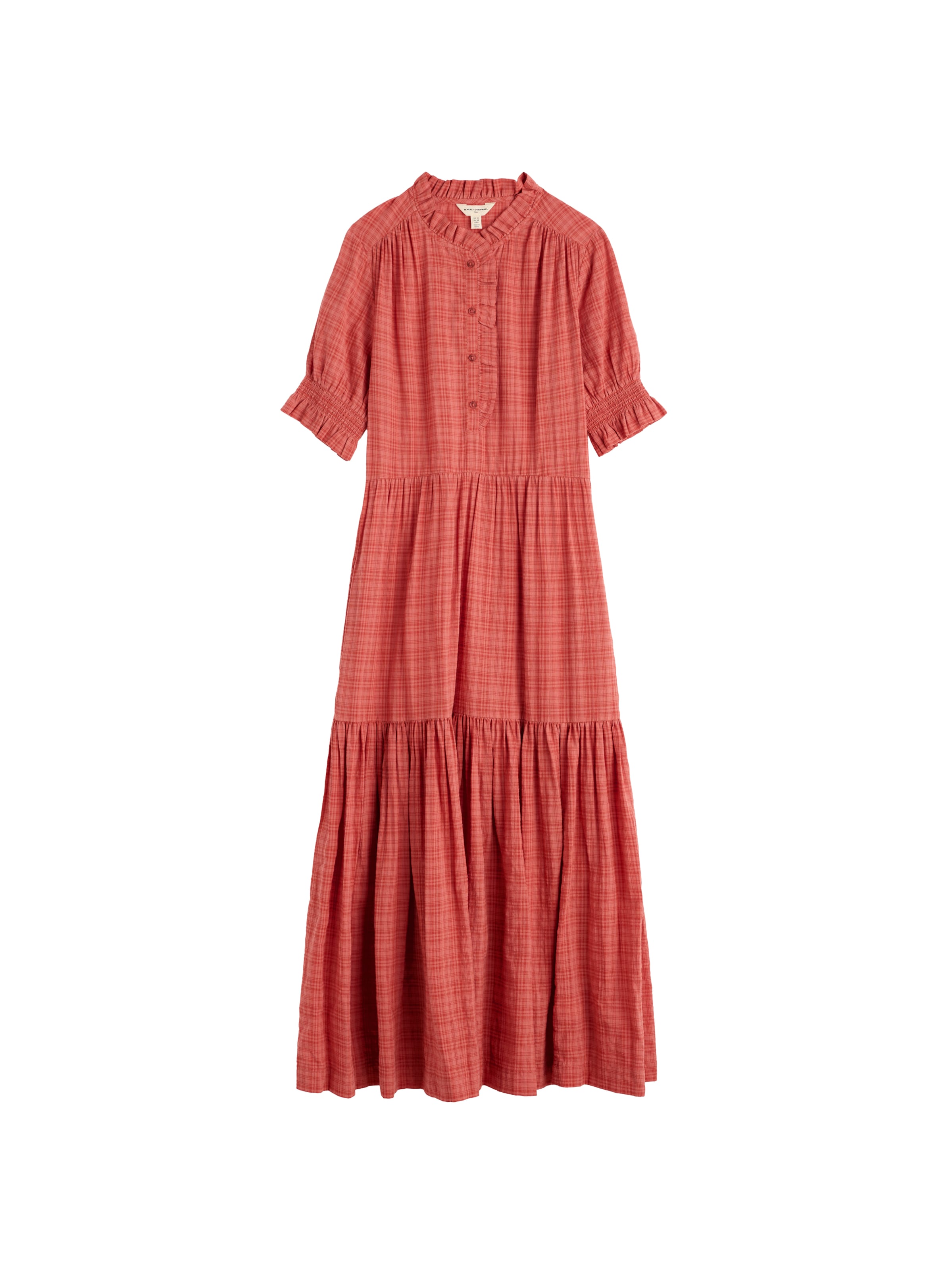 Seasalt Cornwall Zomerjurk 'Feather Star' in Oranje: voorkant