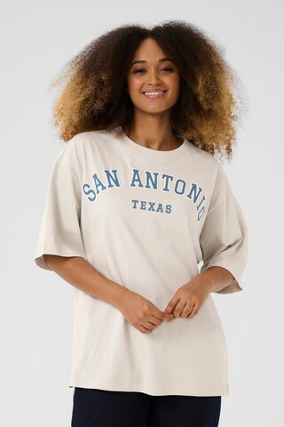 Cream - Camiseta en beige: frente