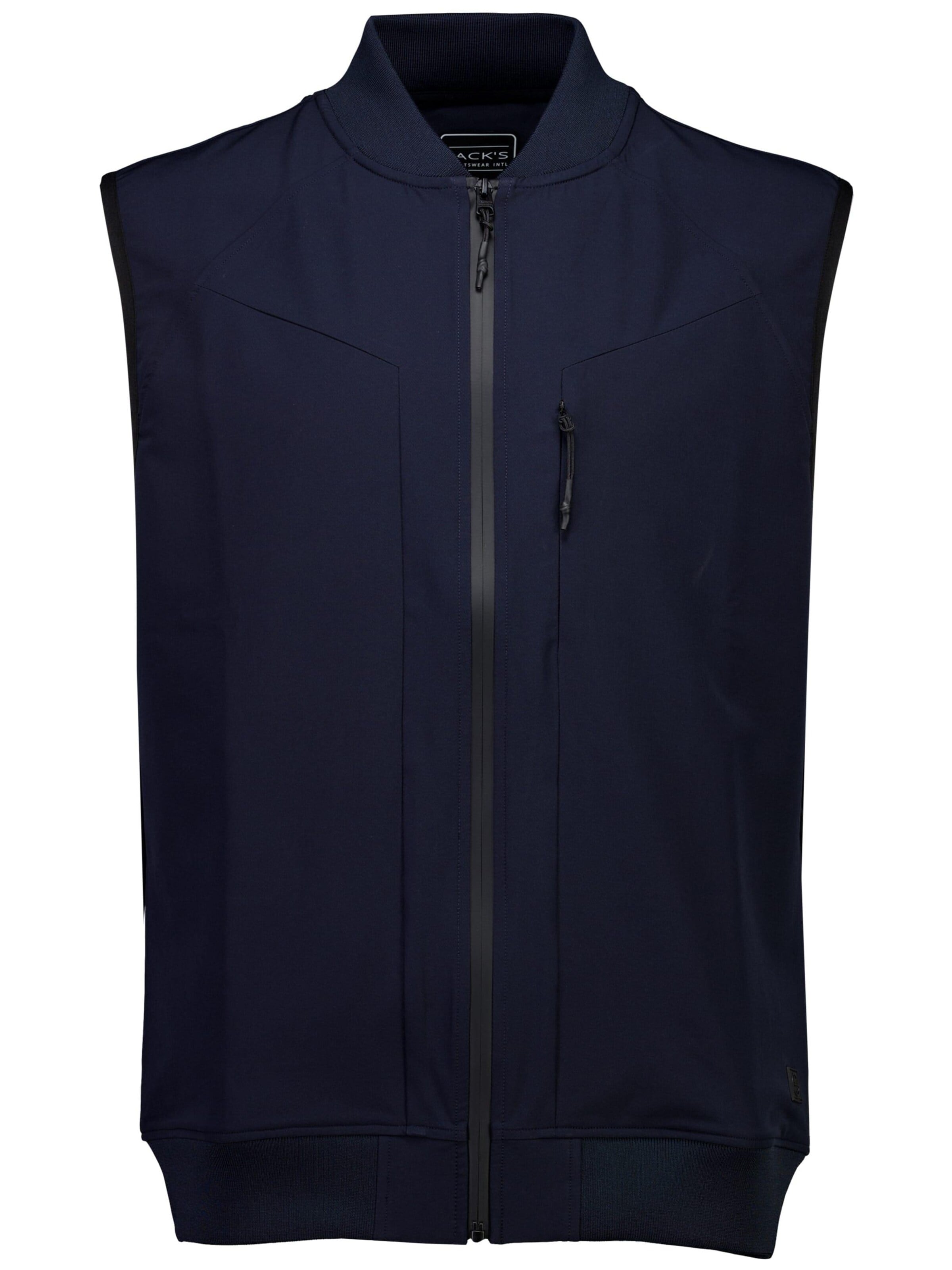 Jack's Weste‌‌‌‌‌‌‌‌‌‌ in Blau: Vorderseite