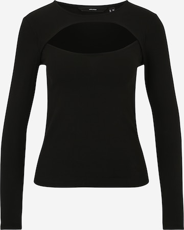 Vero Moda Petite Shirt 'KANHI' in Zwart: voorkant