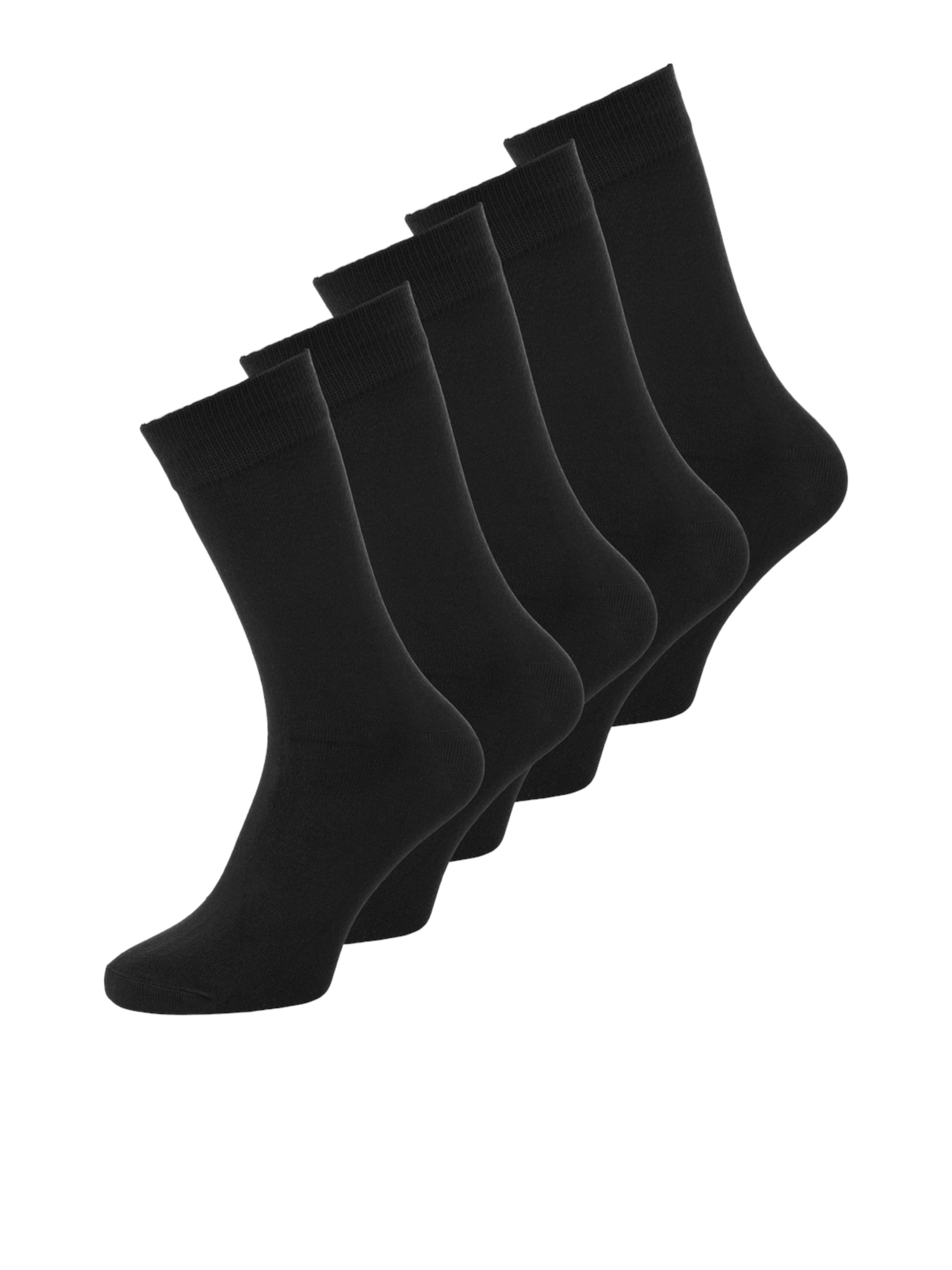 Chaussettes JACK & JONES en noir : devant