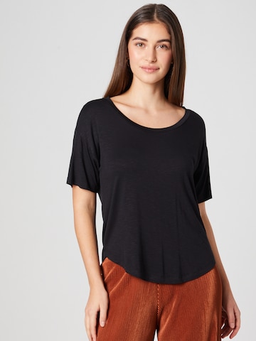 Guido Maria Kretschmer Women Shirt 'Edda' in Zwart: voorkant