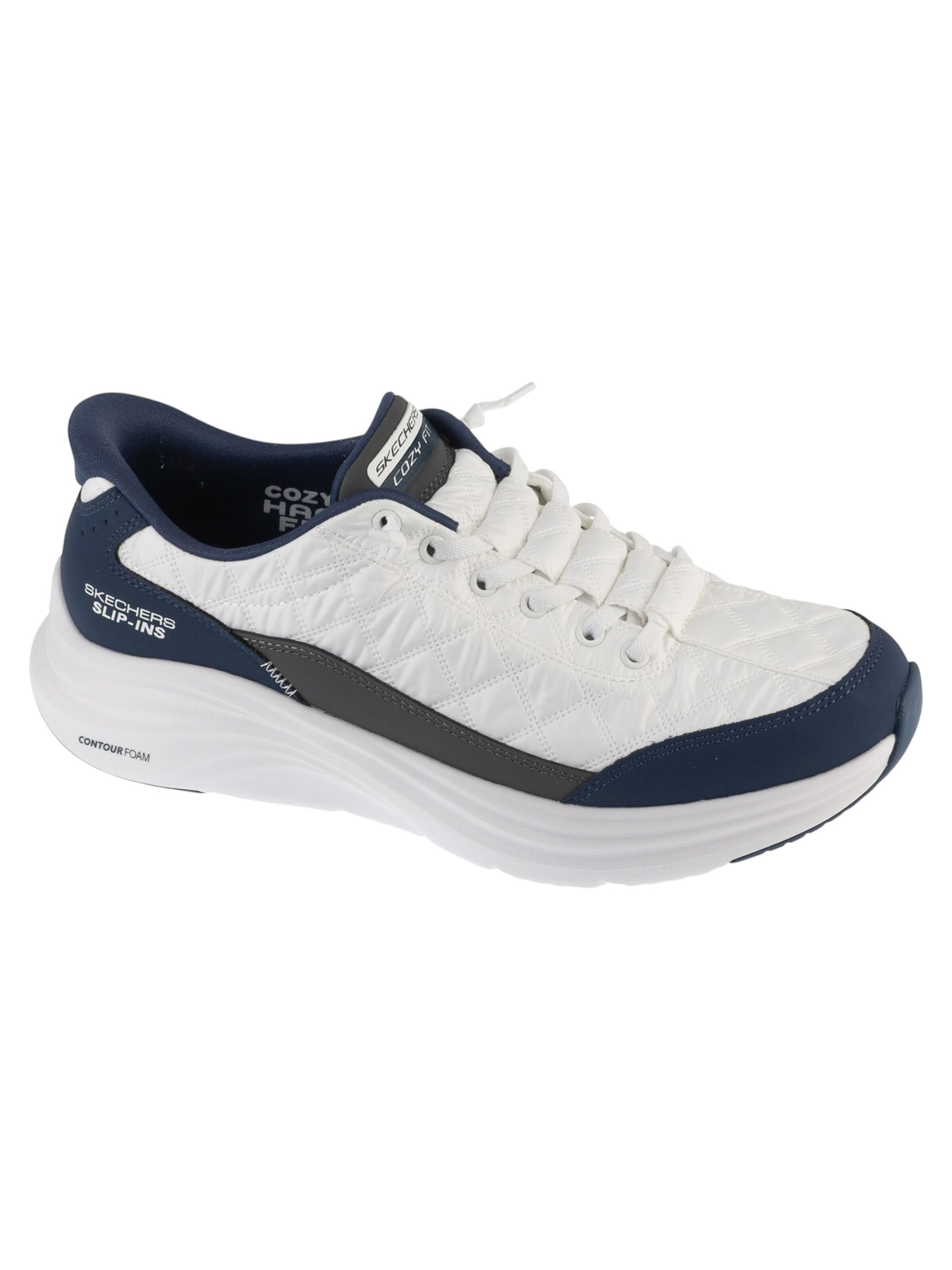 Baskets basses SKECHERS en blanc