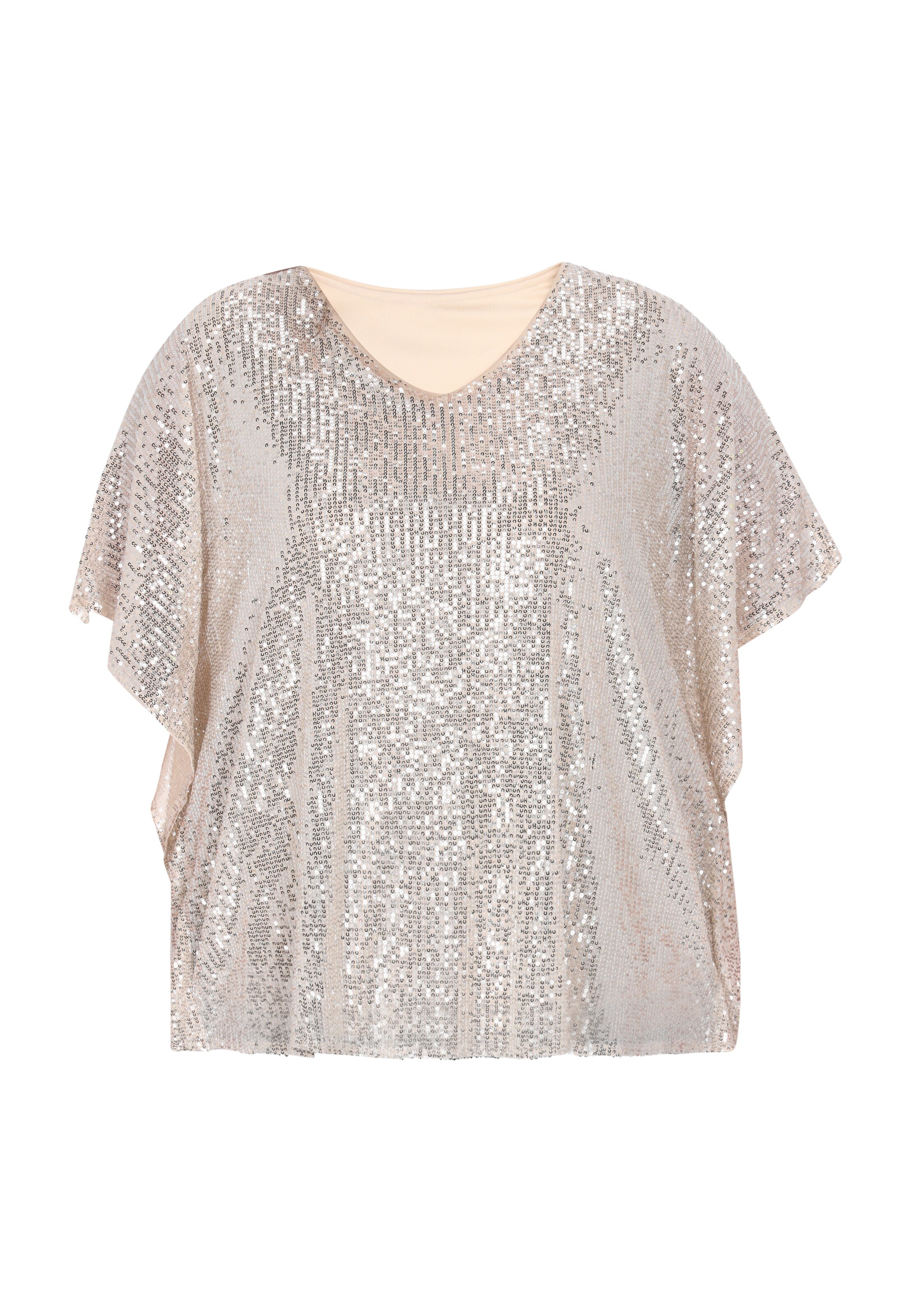 NAEMI Blouse in Beige: voorkant
