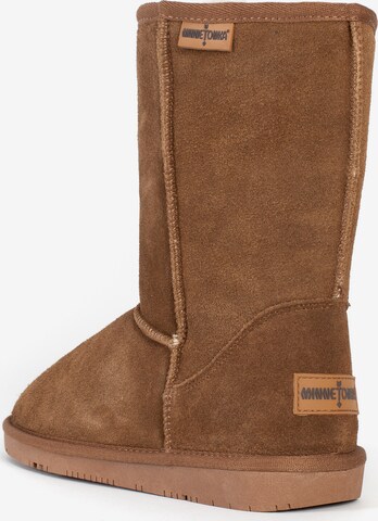 Minnetonka Stiefel 'Olympia' in Beige