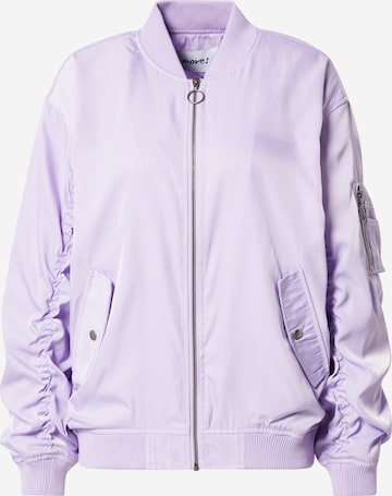 Veste mi-saison Moves en violet : devant