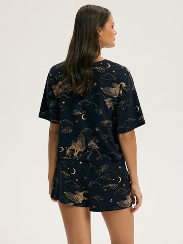 ESOTIQ Pyjama 'Craco'‌‌ in Blau
