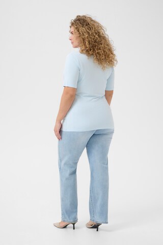 KAFFE CURVE Shirt 'KCWinni' in Blue