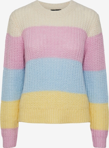 PIECES Sweater 'NAOMI' in Mixed colors: front