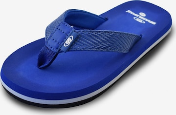 Brasileras - Zapatos para playa y agua 'Puff' en azul: frente