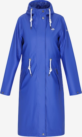 Schmuddelwedda Raincoat in Blue: front