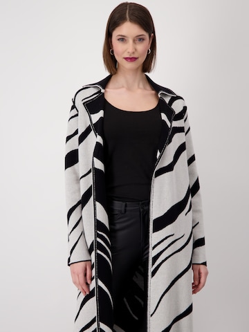 monari Strickmantel in Schwarz