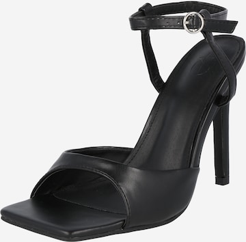 4th & Reckless - Sandalias 'LILIANNA' en negro: frente