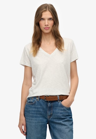 Superdry Shirt 'Studios' in Grijs: voorkant