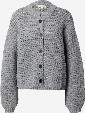 Esmé Studios Knit Cardigan 'Linda' in Grey: front