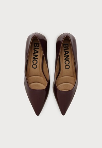 Bianco - Zapatos con plataforma 'MARALYN' en rojo