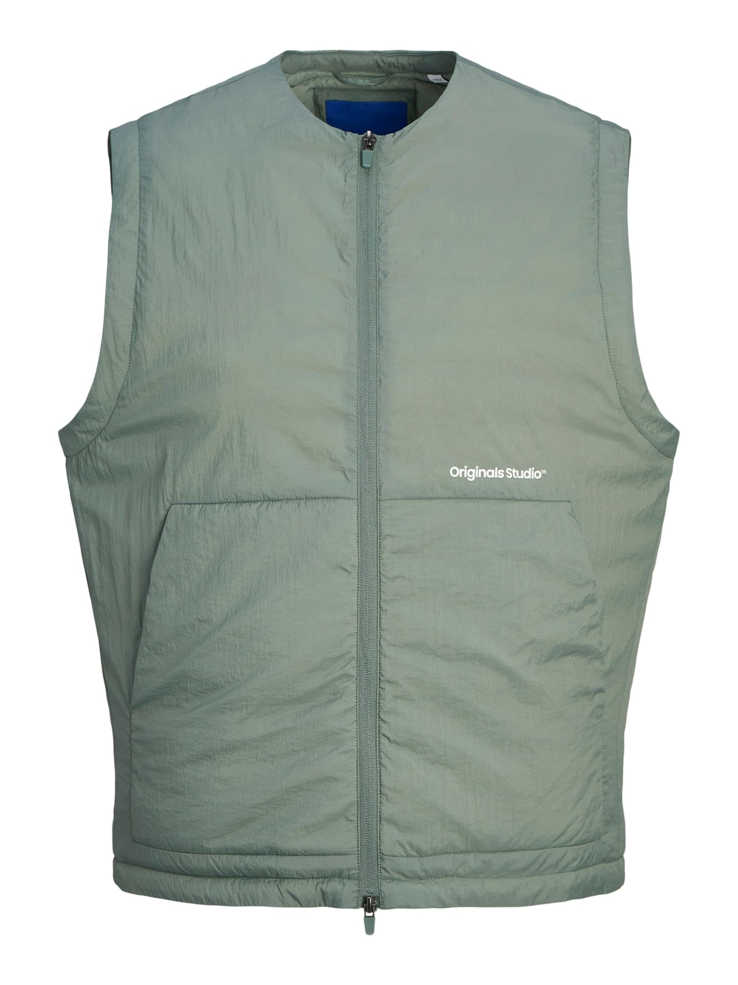 JACK & JONES Vest 'Vesterbro' in Green: front