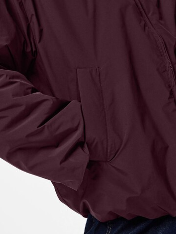 PIECES Between-Season Jacket 'PCSif' in Red