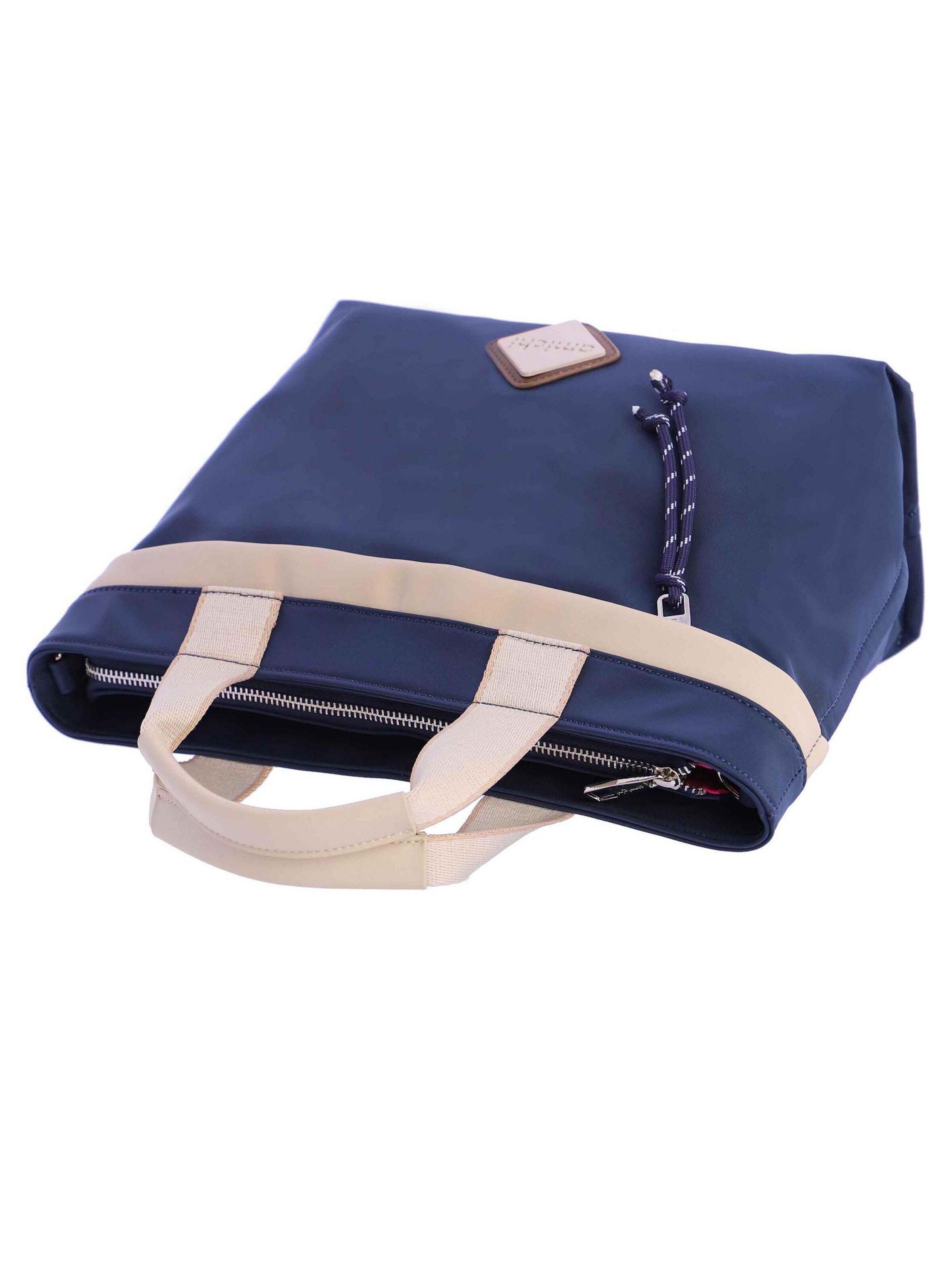 Amichi - Bolso de mano 'Bolso de mano para mujer Aurora de nailon con cremallera' en azul