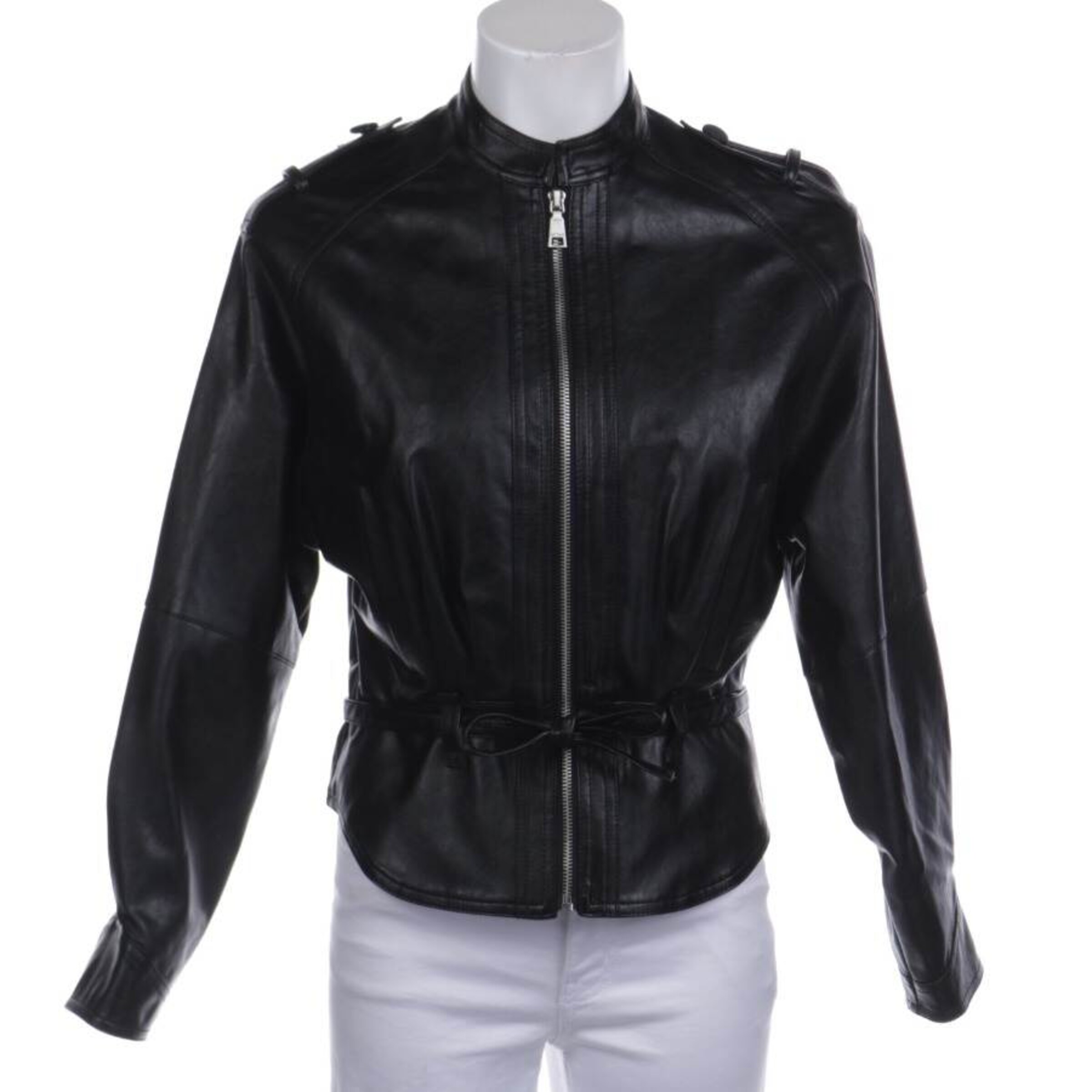 Twin Set Jacket & Coat in XXS in Black: front