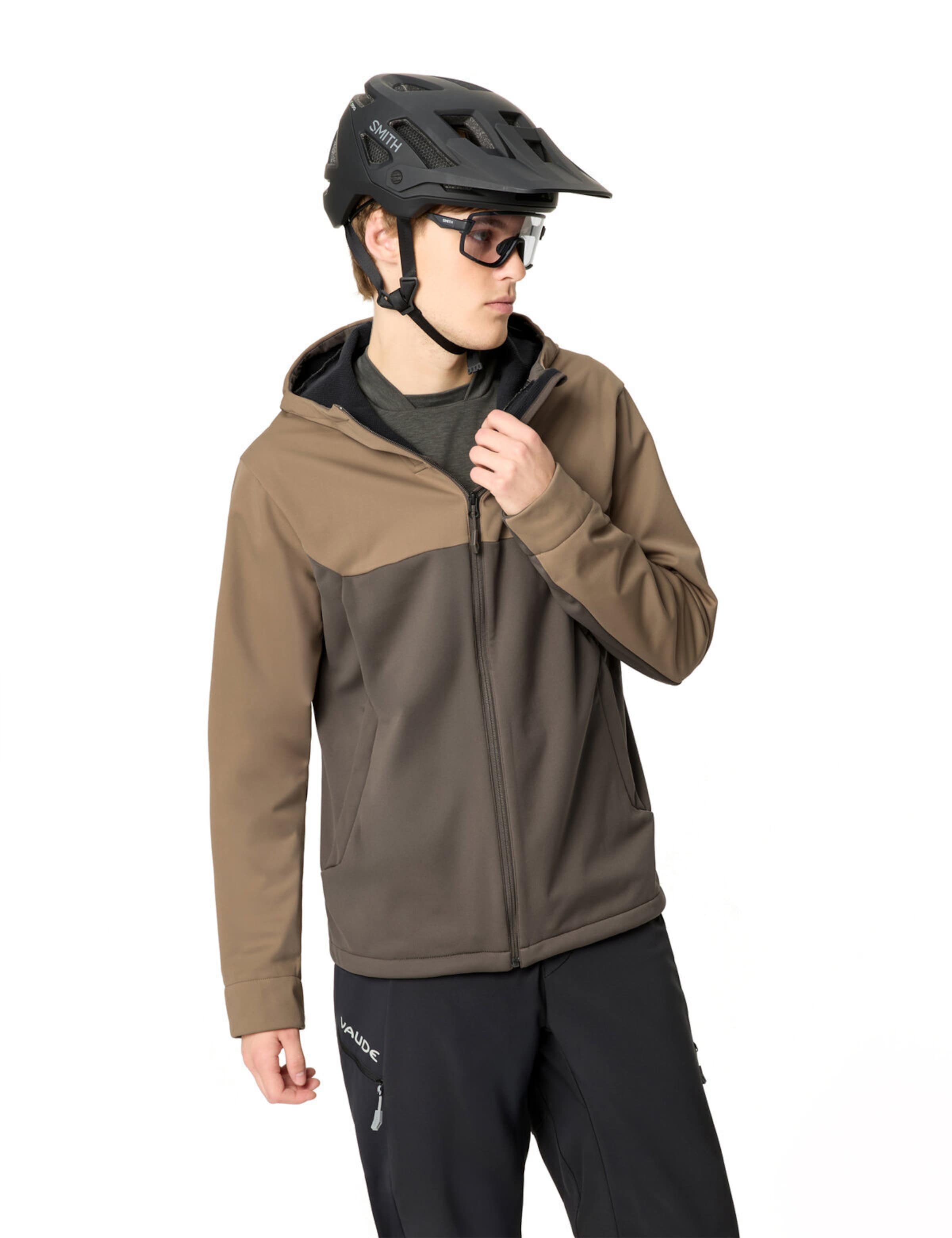 VAUDE Outdoorjacke 'Qimsa' in Braun