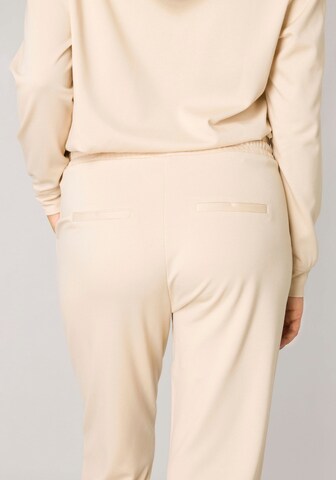 BASE LEVEL Regular Pajama Pants in Beige
