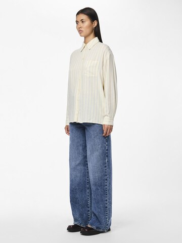 PIECES Bluse 'PCPia' in Grau