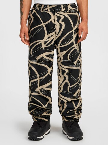 O'NEILL - Loosefit Pantalón de montaña en negro: frente