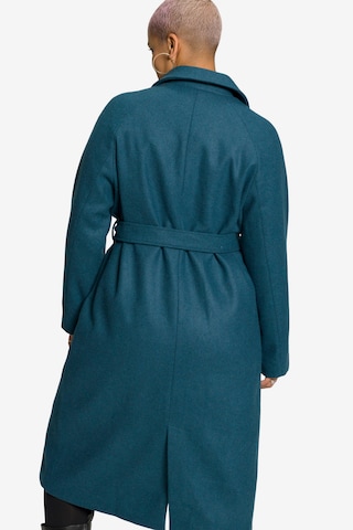 Studio Untold Between-Seasons Coat in Blue