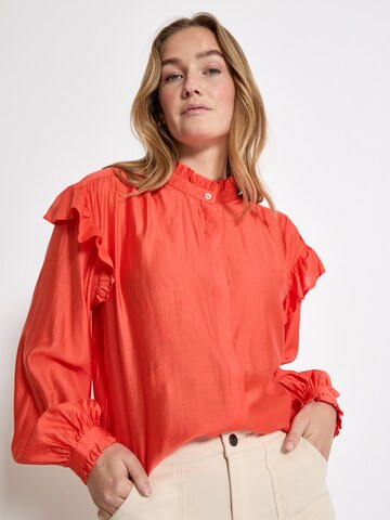 Camicia da donna 'Fallula' di Peppercorn in arancione
