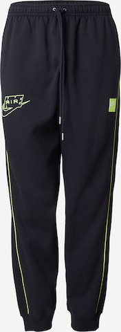 Nike Sportswear Regular Housut 'AIR' värissä musta: etupuoli