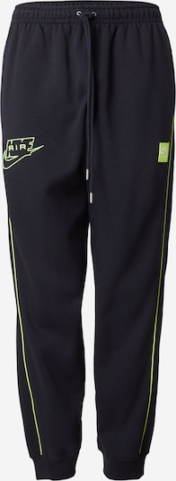 29-30 dydžio Kelnės 'AIR' iš Nike Sportswear, spalva – žalia / juoda, Prekių apžvalga