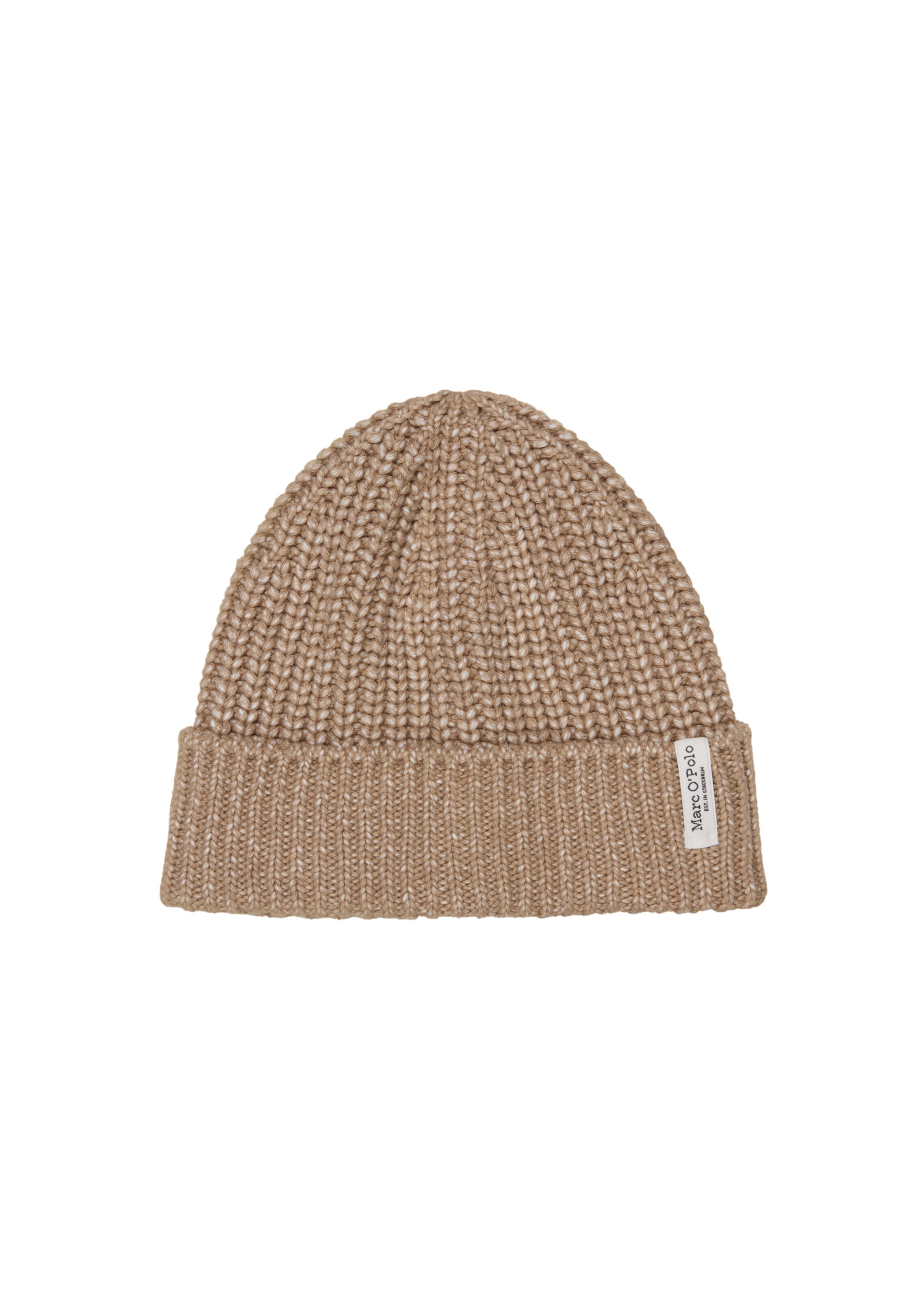 Marc O'Polo Mütze in Beige: Vorderseite