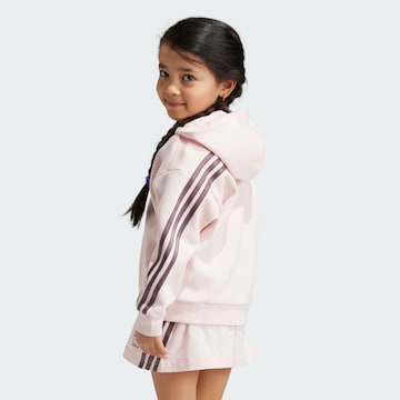 ADIDAS SPORTSWEAR Athletic Zip-Up Hoodie 'Disney Minnie & Daisy' in Pink