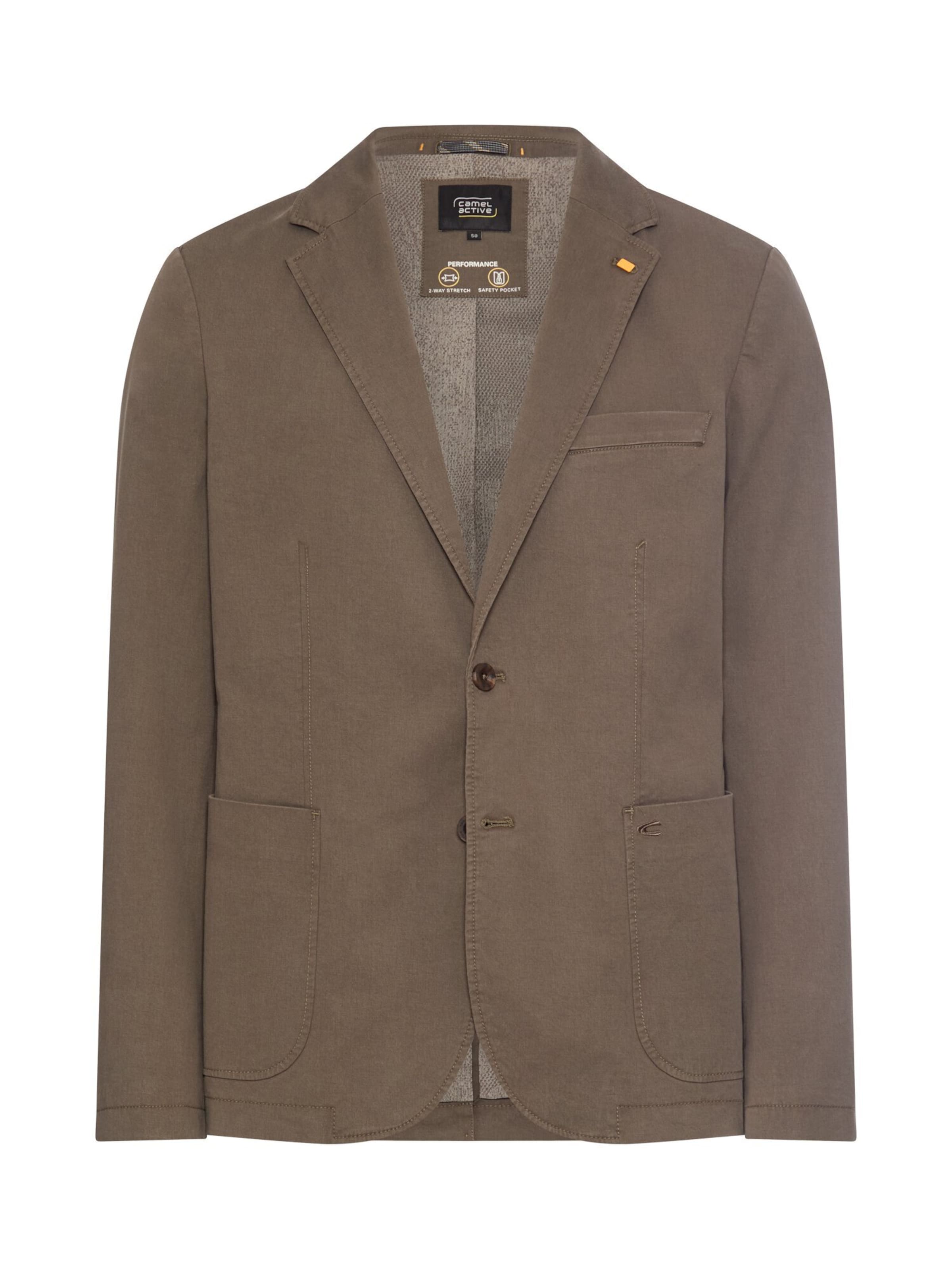 CAMEL ACTIVE Suit Jacket in Green: front