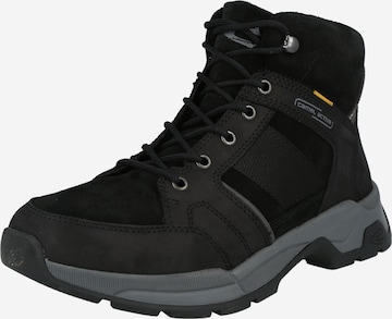 CAMEL ACTIVE Lace-Up Boots 'Cirrus' in Black: front