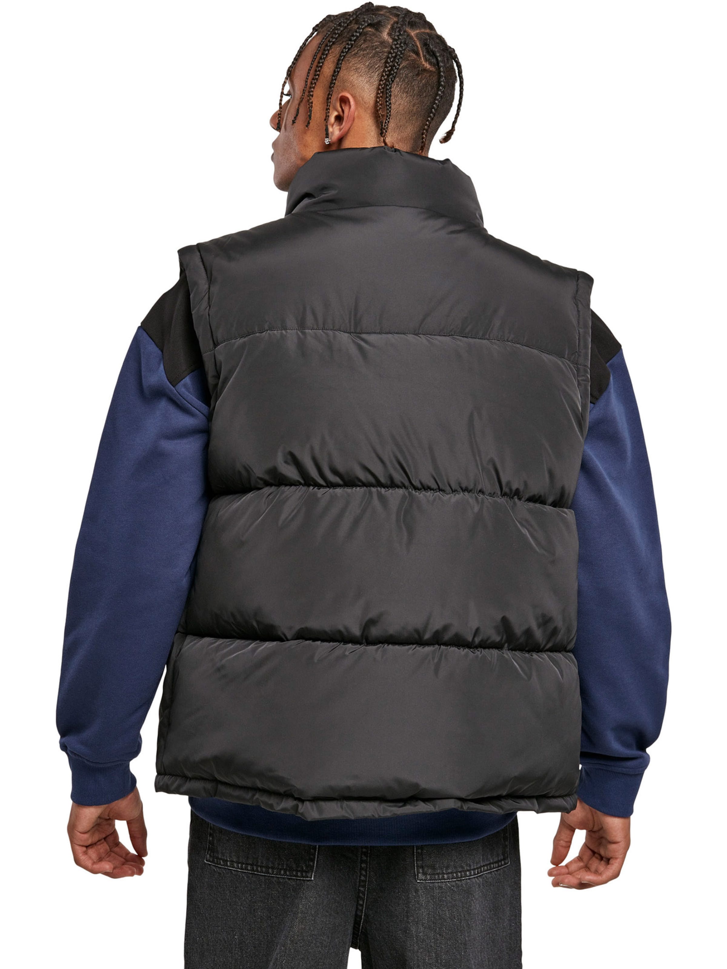 Urban Classics Vest in Black