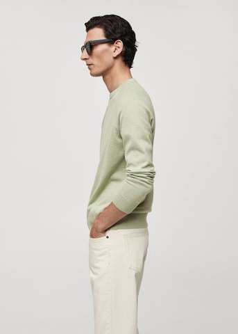 Pull-over 'Ten' MANGO MAN en vert