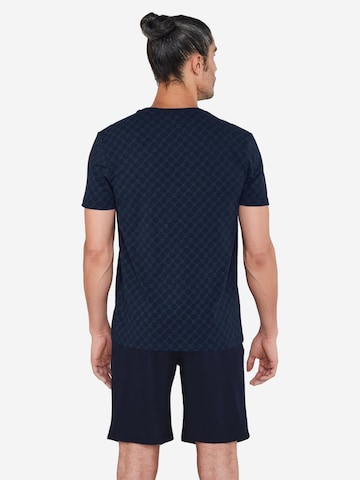 JOOP! Short Pajamas 'Leisure' in Blue