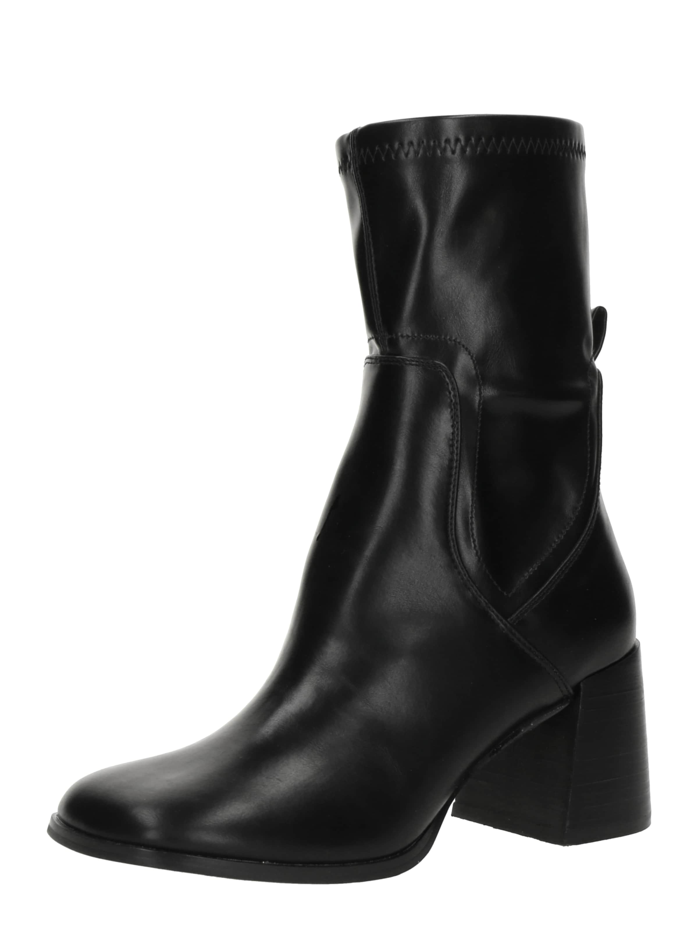 TOPSHOP Μποτάκι σε μαύρο: μπροστά