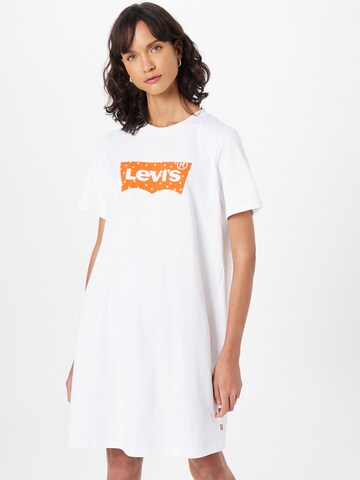 LEVI'S ® Klänning 'Elle Tee Dress' i vit: framsida