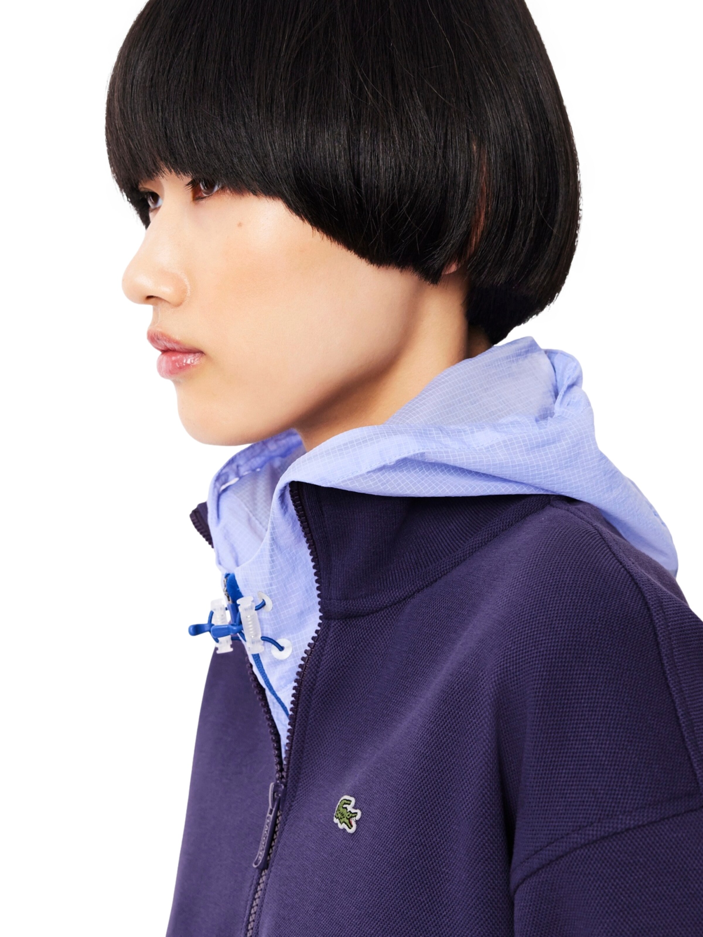 LACOSTE Sweatshirt in Purple