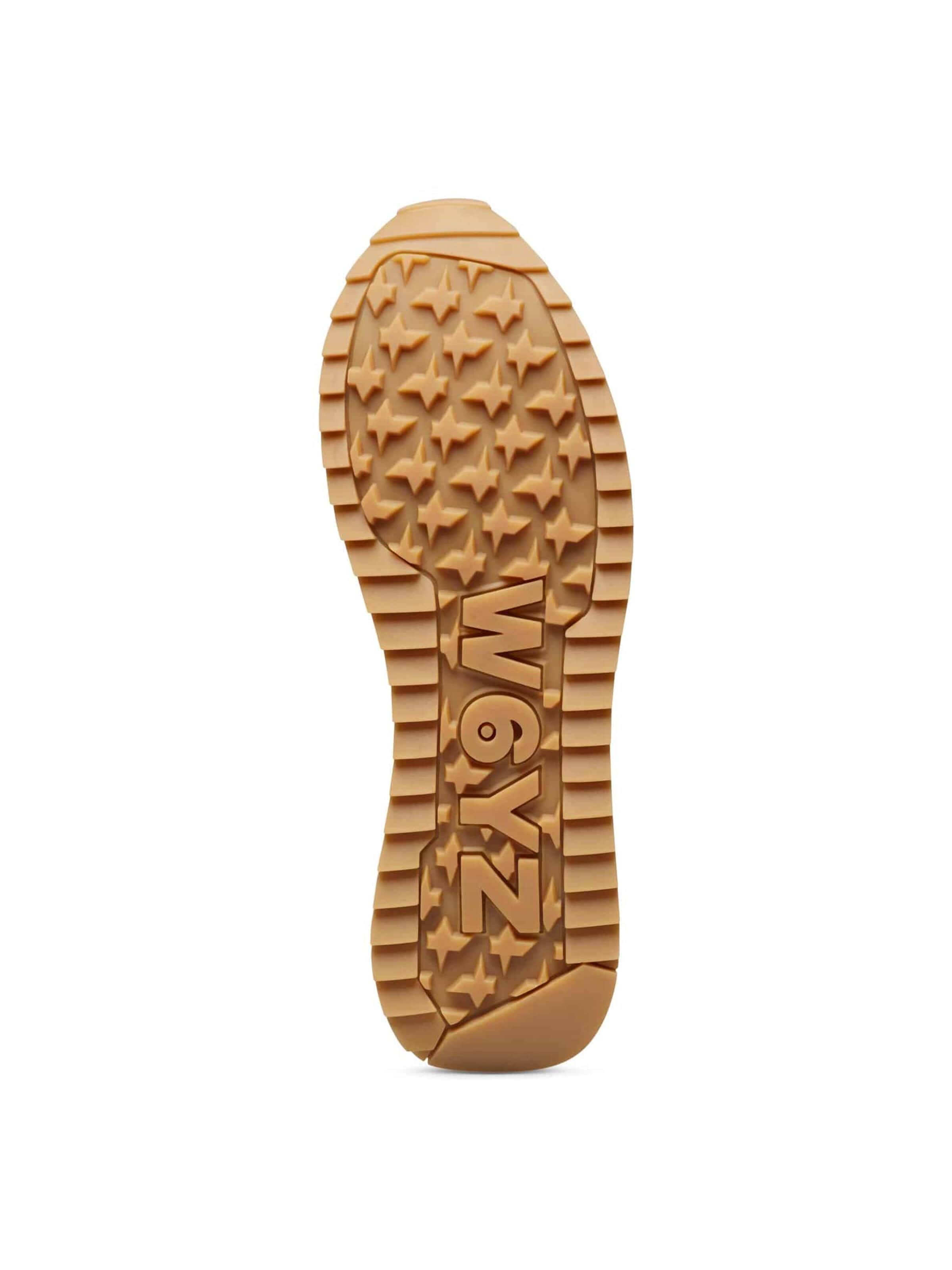W6YZ Sneakers laag 'JET-M.' in Zwart: voorkant