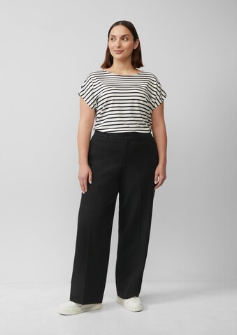 s.Oliver Regular Pantalon in Zwart