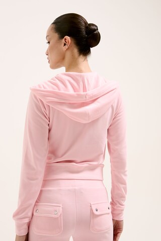 Juicy Couture Sweatjacke 'ROBERTSON HOODIE' in Pink