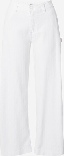 Pantaloni 'Jamie' WEEKDAY pe alb, Vizualizare produs