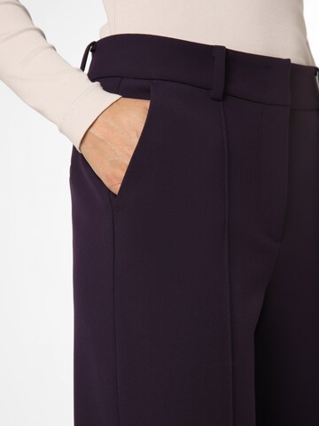 Cambio Loosefit Bundfaltenhose 'Amelie' in Lila