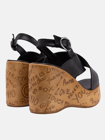 Limoya Sandals in Black