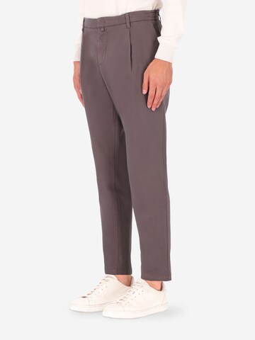 Distretto12 Slimfit Hose 'Giron' in Grau